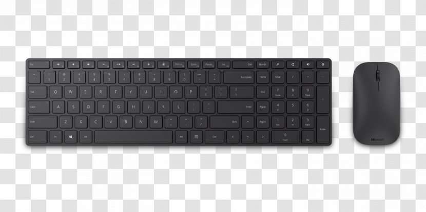 Computer Keyboard Mouse Microsoft Wireless Input Devices - Personal - Connect Transparent PNG
