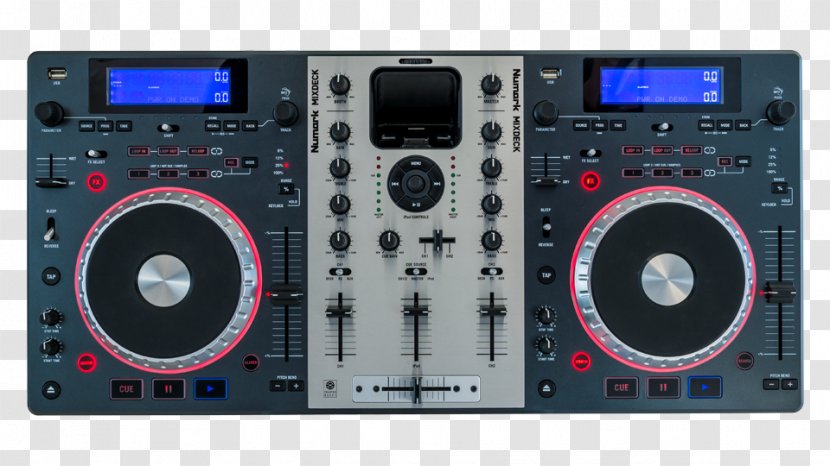 CDJ Audio Numark Mixdeck Industries DJ Controller - Sound Transparent PNG