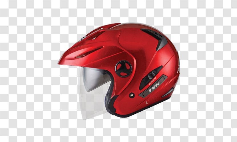 Bicycle Helmets Motorcycle Lacrosse Helmet Ski & Snowboard - Red Ink Transparent PNG