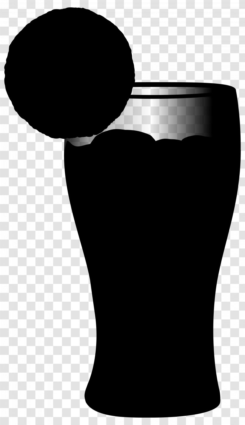 Black & White - Neck - M Stemware Product Design Transparent PNG