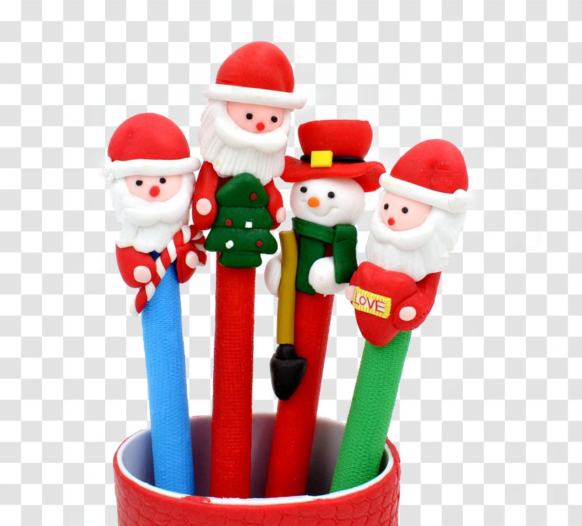 Santa Claus Snowman Christmas Ornament - Gift - Decorations Transparent PNG