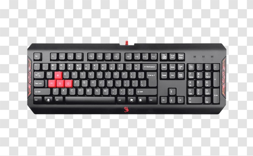 Computer Keyboard Mouse A4tech Bloody B120 A4Tech Gaming - Laptop Part Transparent PNG