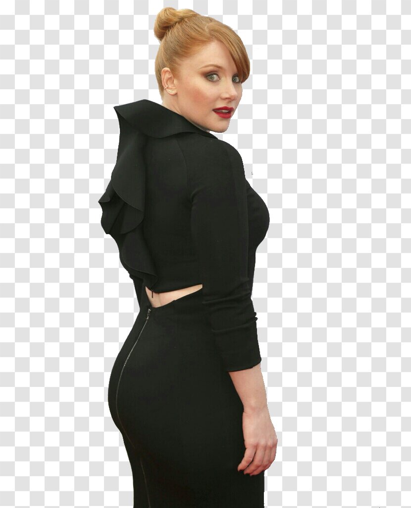 Little Black Dress Sleeve Shoulder Jacket Blouse - Outerwear - Bryce Dallas Howard Transparent PNG