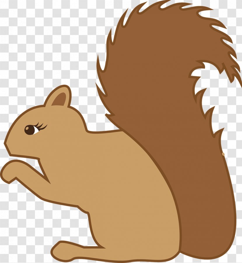 Squirrel Clip Art - Royalty Free - Brown Transparent PNG