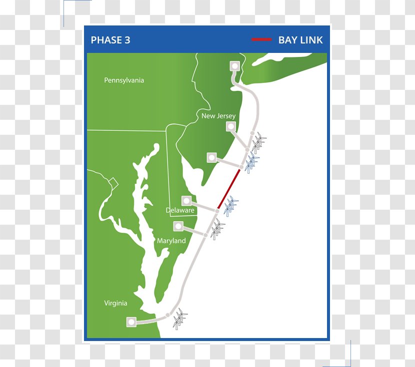 Atlantic Wind Connection HVDC Italy–Corsica–Sardinia High-voltage Direct Current Energy System - Electrical Grid Transparent PNG