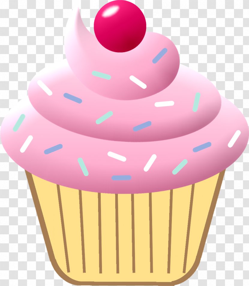 Ice Cream Cupcake Muffin Clip Art - Bonbones Transparent PNG