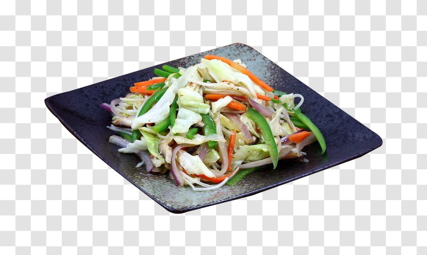 Thai Cuisine Japchae American Chinese Hainanese Chicken Rice - Delicious Fried Mixed Vegetables Transparent PNG