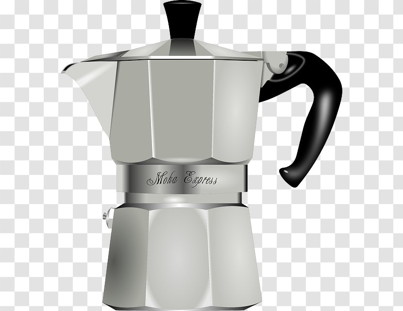 Coffeemaker Moka Pot Cappuccino Cafe - Coffee - Ad Transparent PNG