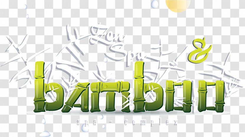 Green Bamboo Logo - Energy - Vector Body Transparent PNG