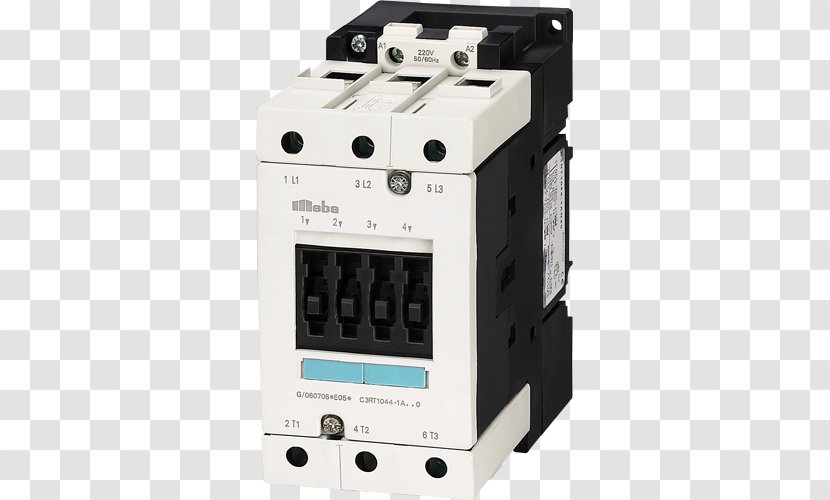 Circuit Breaker Contactor Magnetic Starter Electricity Electrical Network - Component Transparent PNG