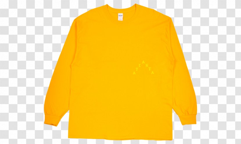 Long-sleeved T-shirt Clothing Jacket - Yellow Transparent PNG