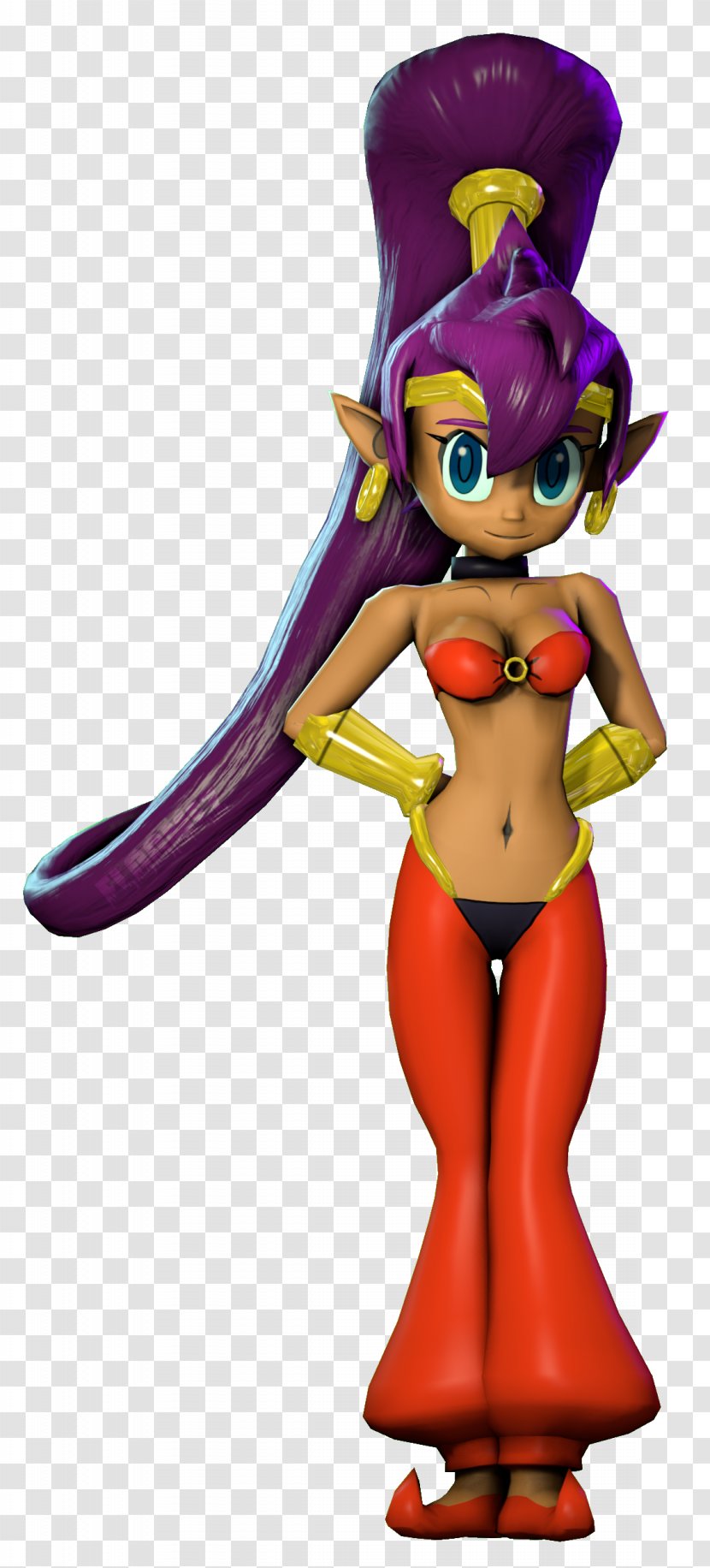 Shantae And The Pirate's Curse Shantae: Risky's Revenge 3D Computer Graphics DeviantArt - Flower - Wayforward Technologies Transparent PNG
