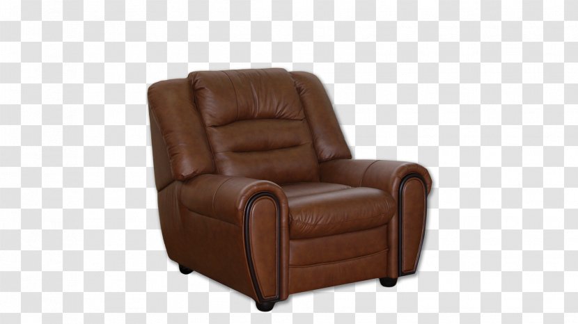Recliner Club Chair Leather - Design Transparent PNG