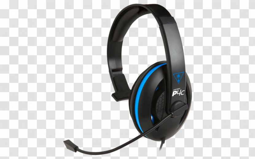 Turtle Beach Ear Force P4c Corporation Headset Stealth 520 PlayStation 4 - Sound - Headphones Transparent PNG