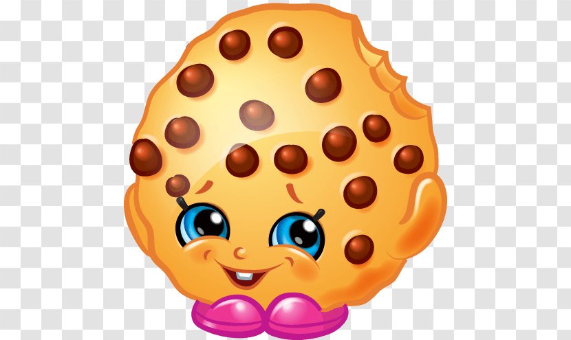Chocolate Chip Cookie Bakery Shopkins Biscuits Muffin - Butterscotch Transparent PNG
