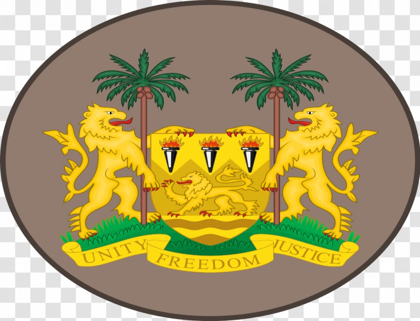 Military Ranks Of Sierra Leone Republic Armed Forces Coat Arms Transparent PNG