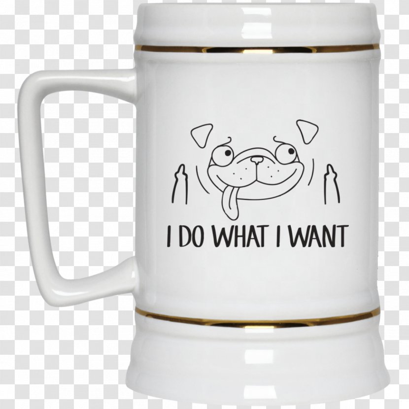 Beer Stein Mug Drink Dog - White - Nice View Of Coffee Cup With Croissant Transparent PNG