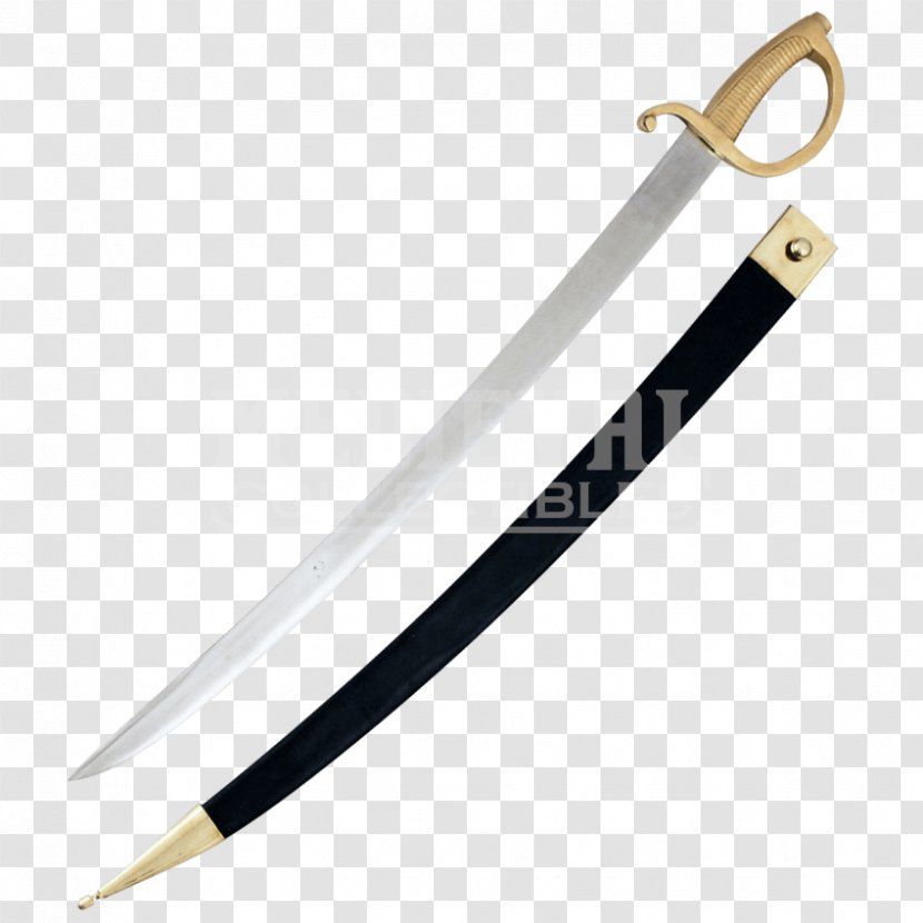 Sabre Sword Dagger Scabbard Blade - Leather Transparent PNG