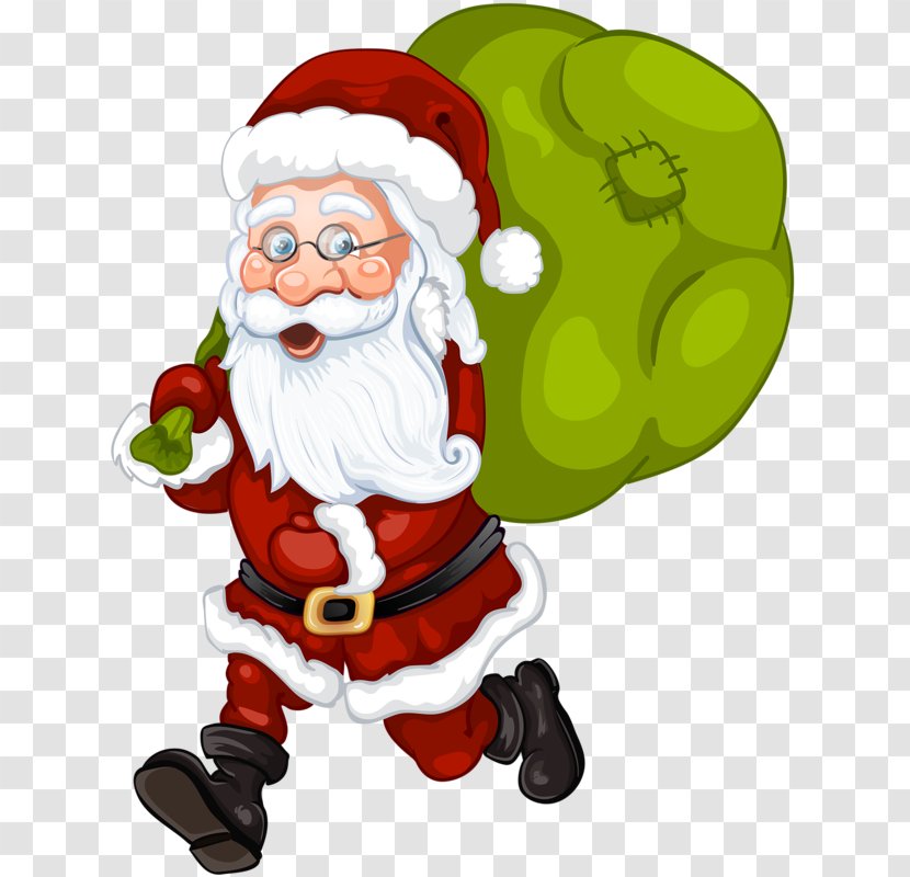 Santa Claus Christmas Card Gift - Holiday Transparent PNG