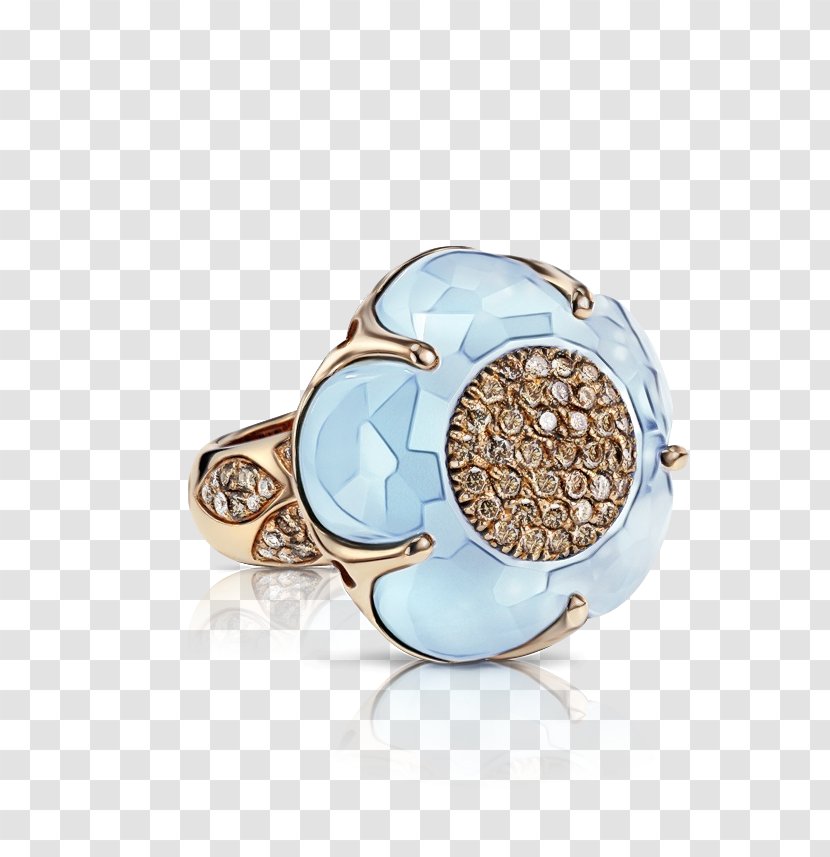 Fashion Accessory Jewellery Ring Turquoise Gemstone - Wet Ink - Engagement Gold Transparent PNG