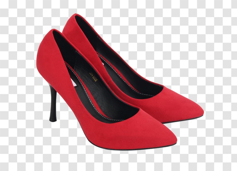 High-heeled Shoe Footwear Duffy Pumps Red Transparent PNG