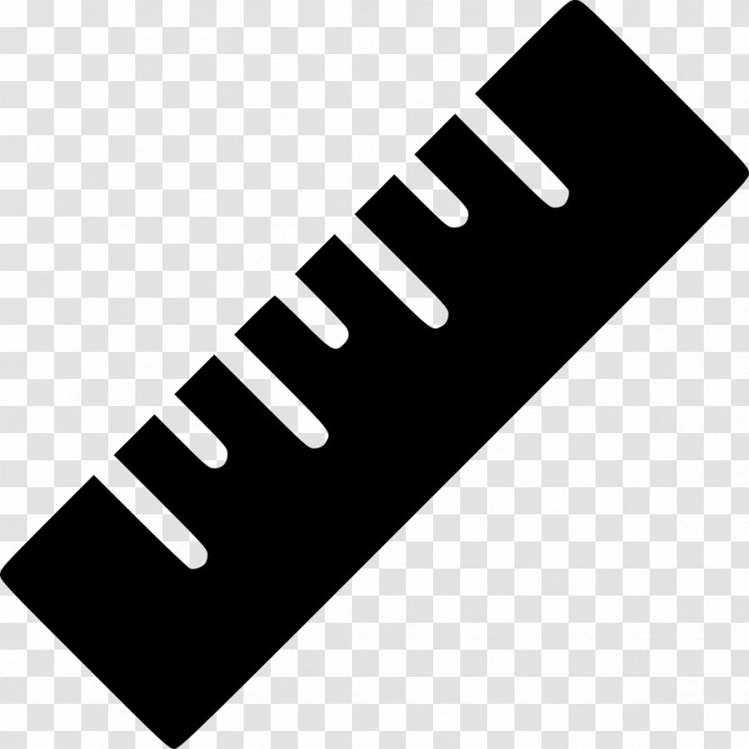 Logo Brand Font - Ruler Transparent PNG