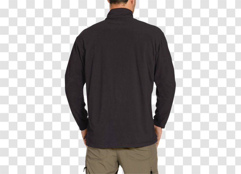 T-shirt Sleeve Hoodie Polar Fleece Sweater - Shoulder - Hooddy Jumper Transparent PNG