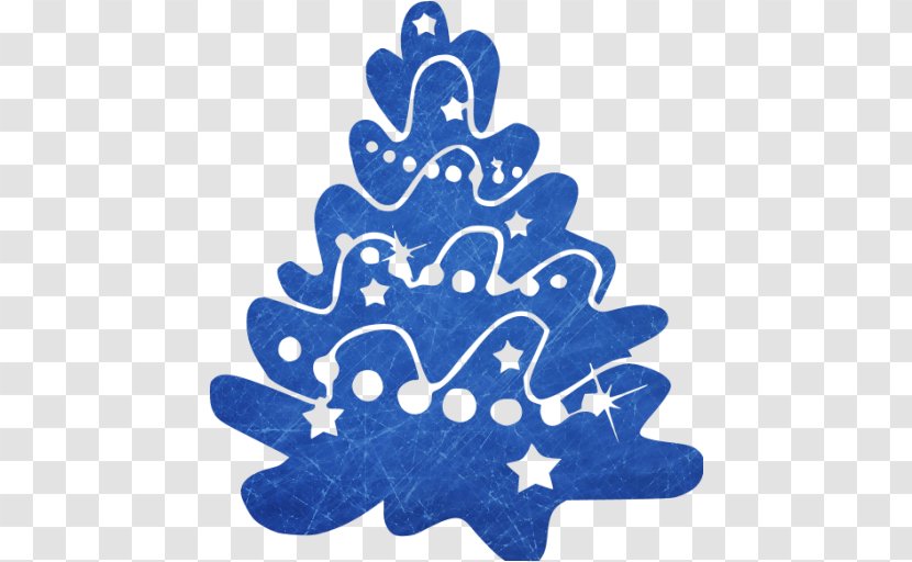 Christmas Tree Day Vector Graphics Holiday Clip Art - Electric Blue Transparent PNG