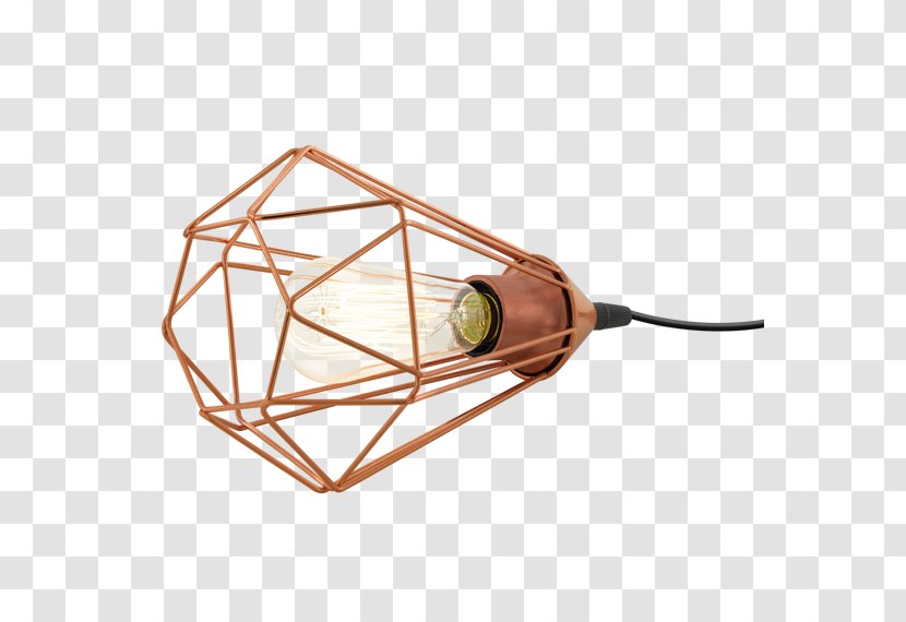 Lampe De Chevet Copper Metal Edison Screw - Silver - Lamp Transparent PNG