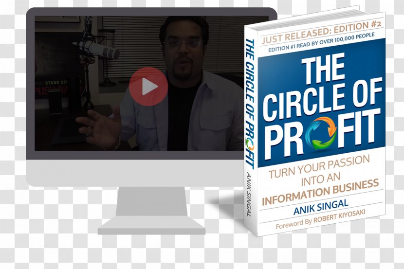 The Circle Of Profit: How To Turn Your Passion Into $1 Million Business Melman Book - Email Transparent PNG