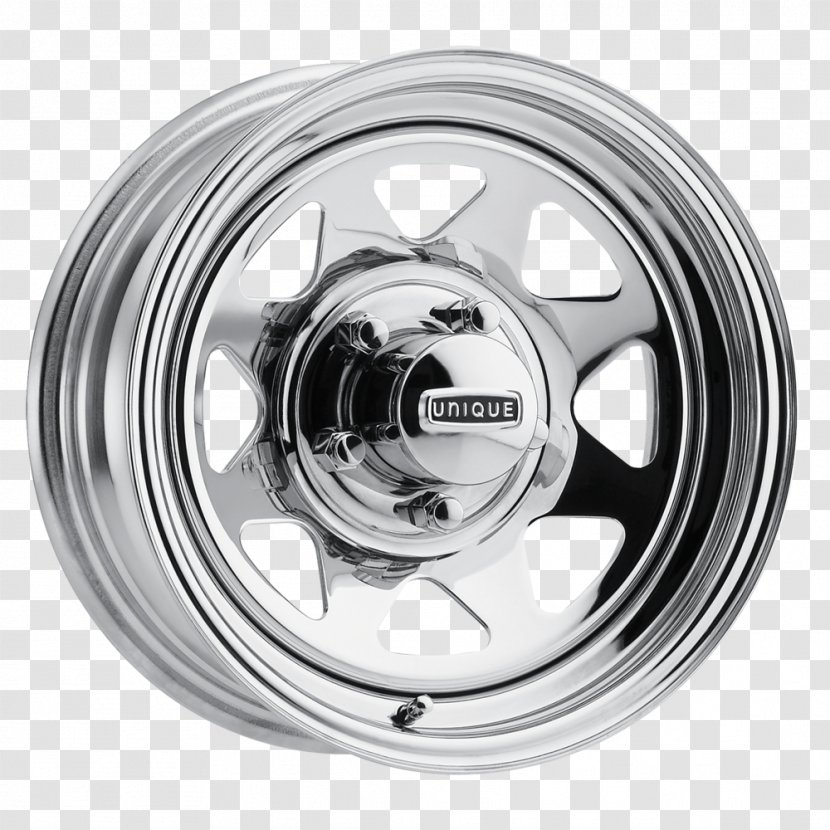 Alloy Wheel Spoke Car Rim - Fourwheel Drive - Chromium Plated Transparent PNG