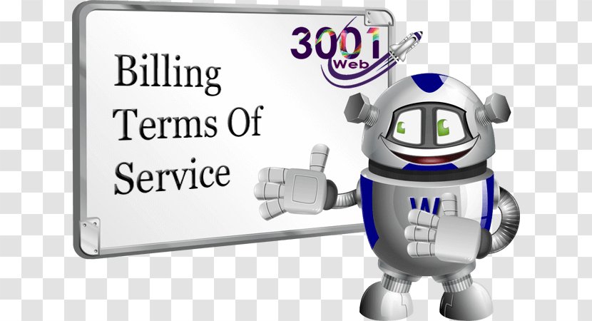 Terms Of Service Invoice Brand - Robot Transparent PNG