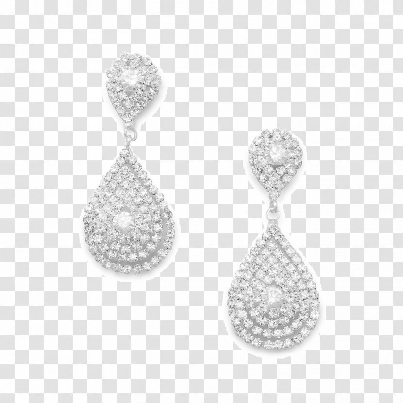Earring Jewellery Gemstone Teardrop Trailer Pearl - Blingbling Transparent PNG