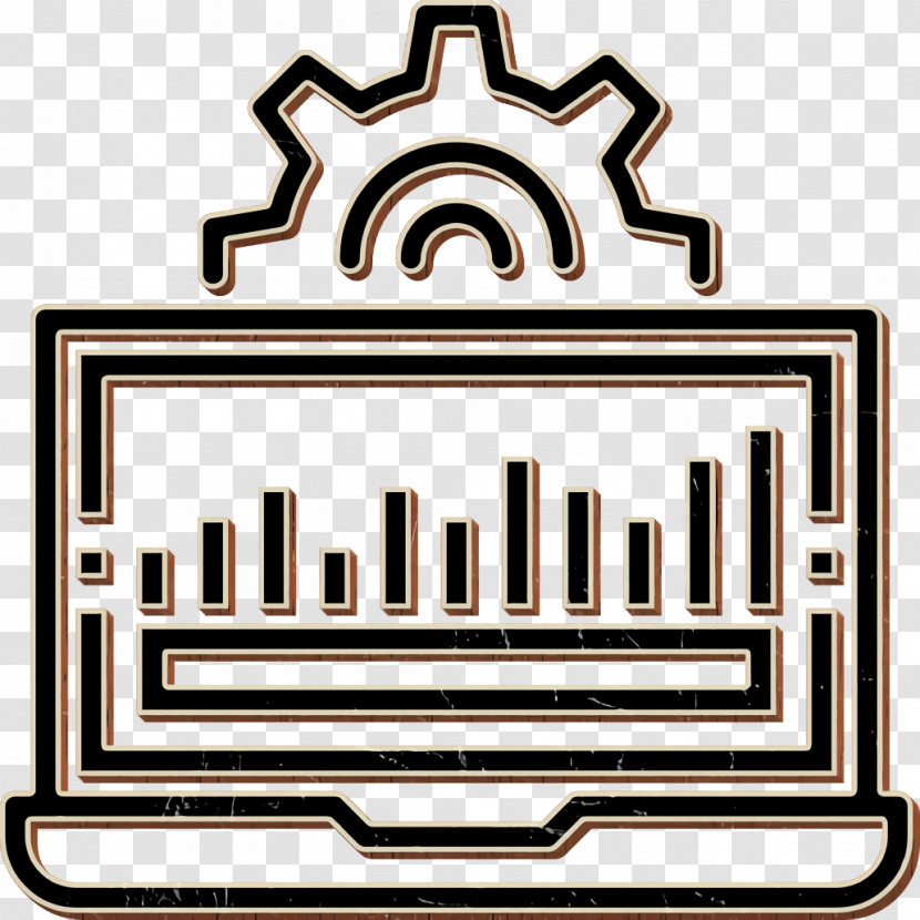 Network And Database Outline Icon Process Icon Data Icon Transparent PNG