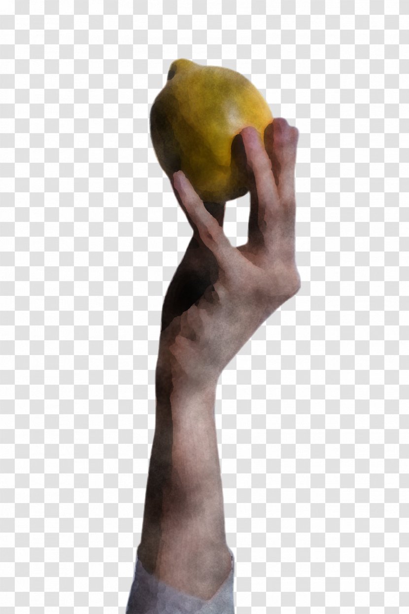 Hand Yellow Arm Finger Joint - Neck Elbow Transparent PNG