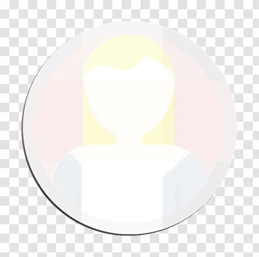 User Icon Essential - White - Logo Head Transparent PNG