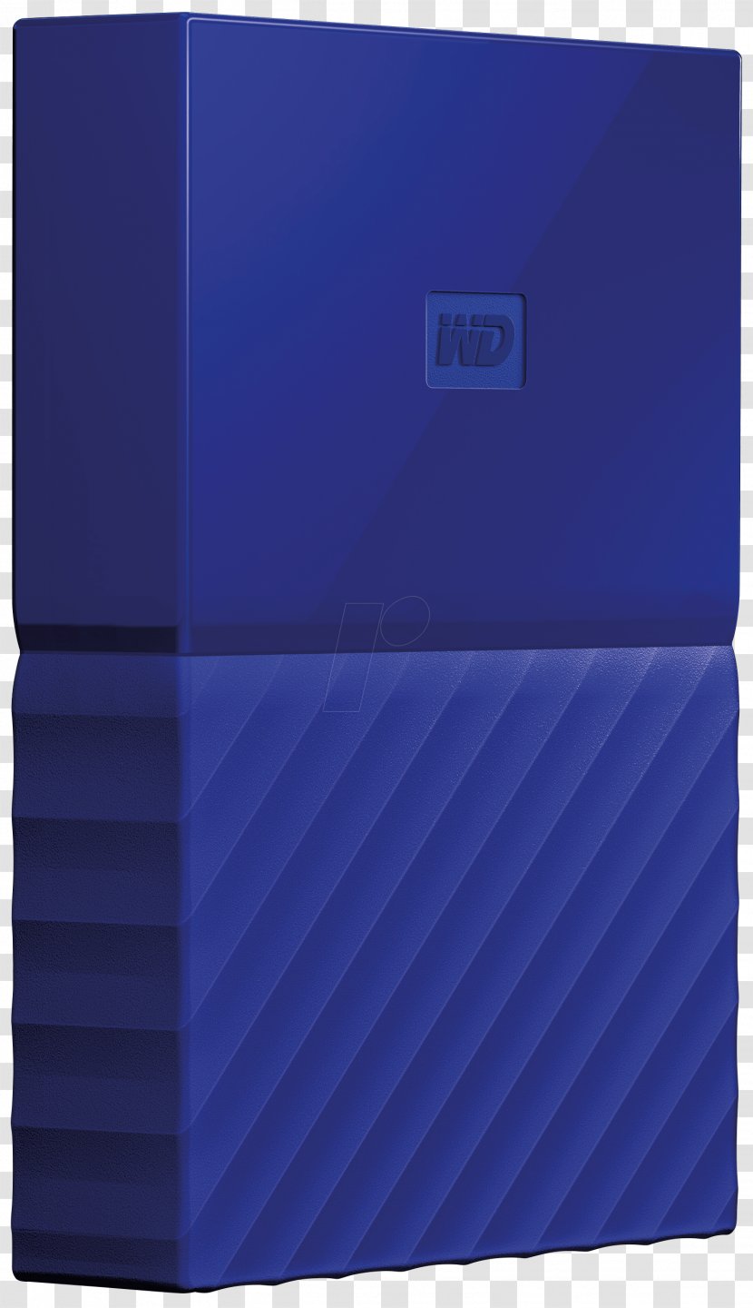 My Passport Blue Hard Drives Western Digital USB 3.0 - Portable Storage Device Transparent PNG