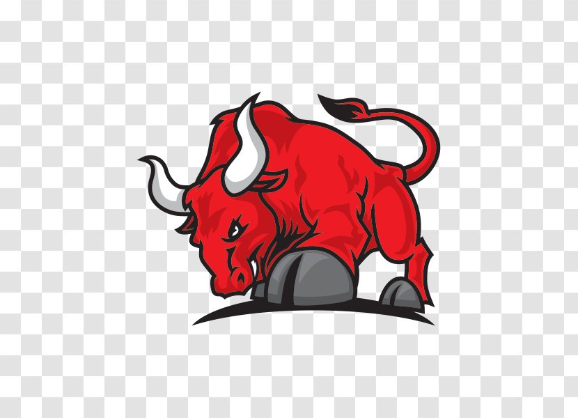 Cattle Mammal Snout Clip Art - Red - BULL FIGHTING Transparent PNG
