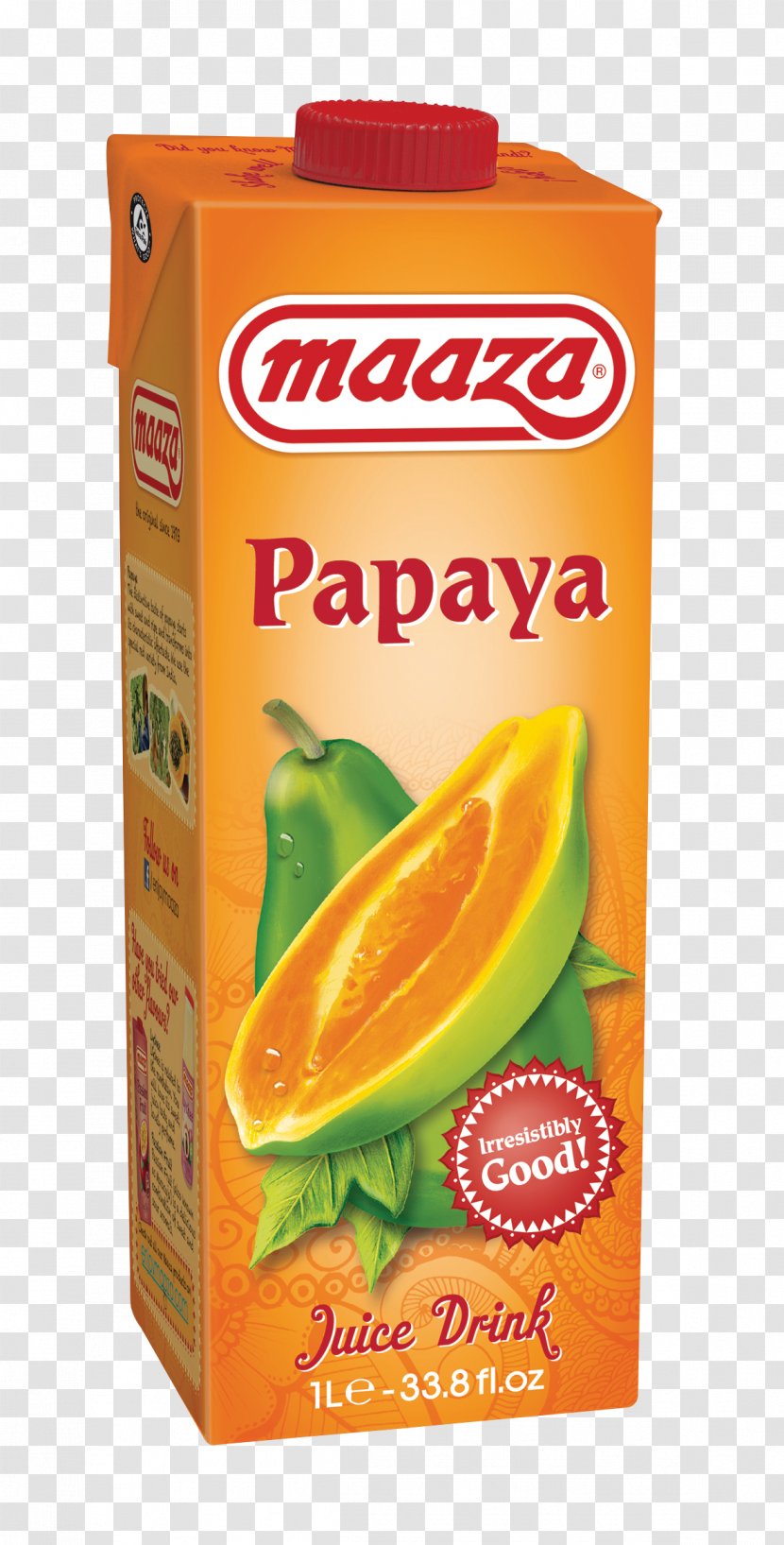 Sugarcane Juice Orange Drink Fizzy Drinks Maaza - Mango - Jus Mangue Transparent PNG