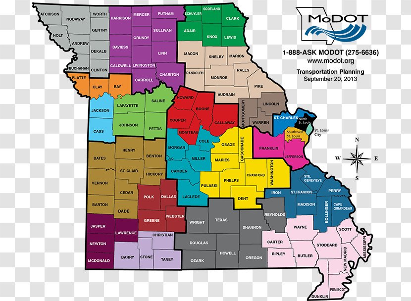 Map Tuberculosis Missouri Department Of Transportation Transparent PNG