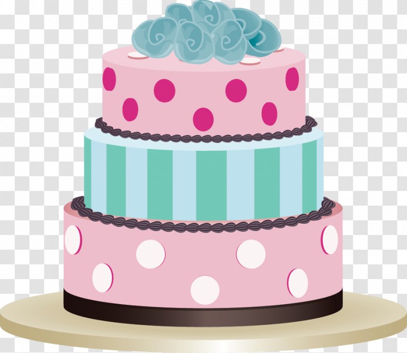 Birthday Cake Torte Cupcake Decorating - Ruffle Transparent PNG