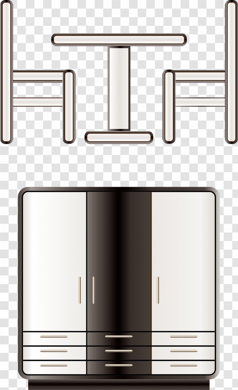 Table Furniture - Kitchen Appliance - Dinner Table, Vector Transparent PNG