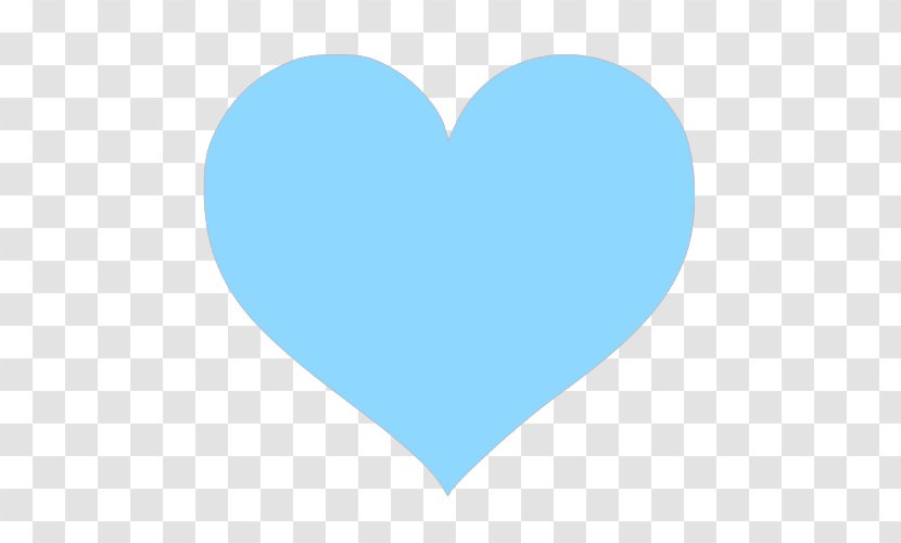 Heart Emoji Color Blue Transparent PNG