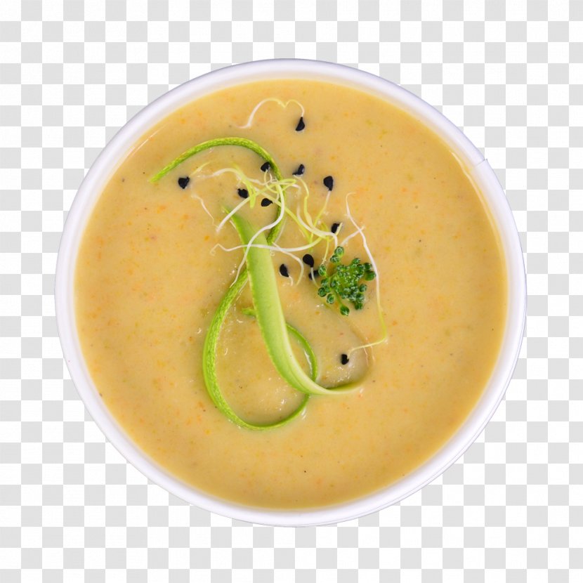 Potage Leek Soup Smoked Salmon Vegetarian Cuisine - Food - Potato Transparent PNG