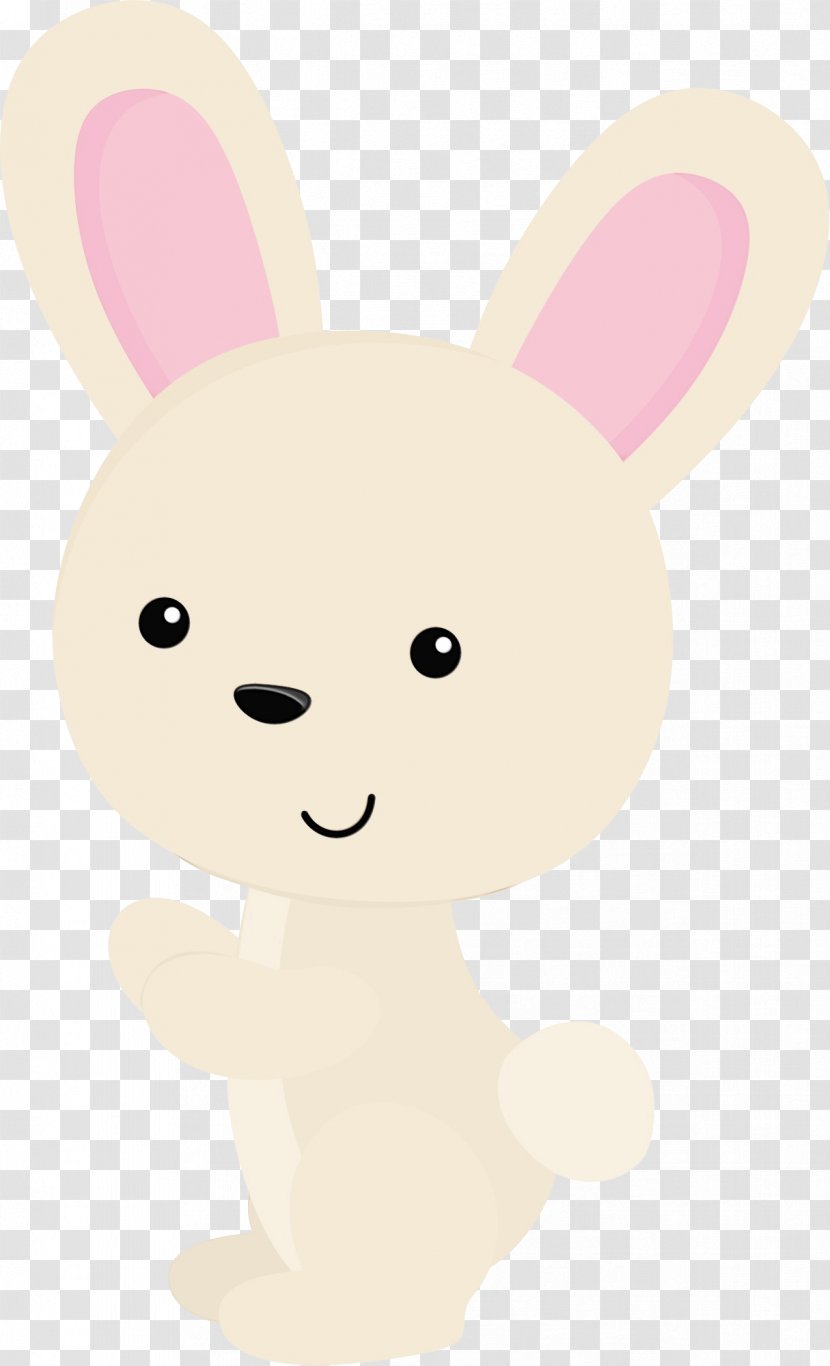 Easter Bunny Background - Nose - Stuffed Toy Animal Figure Transparent PNG