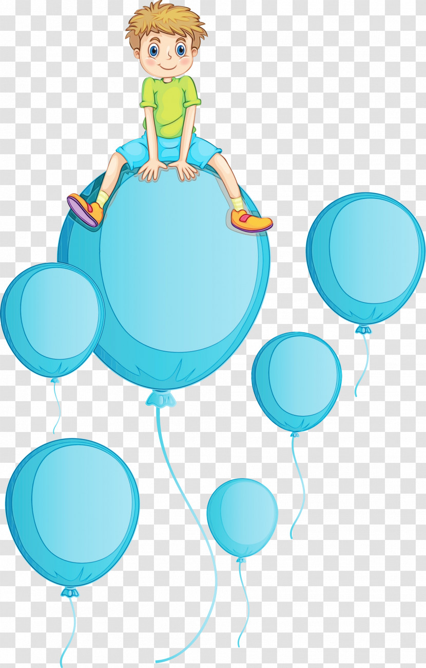 Balloon Character Water Line Microsoft Azure Transparent PNG