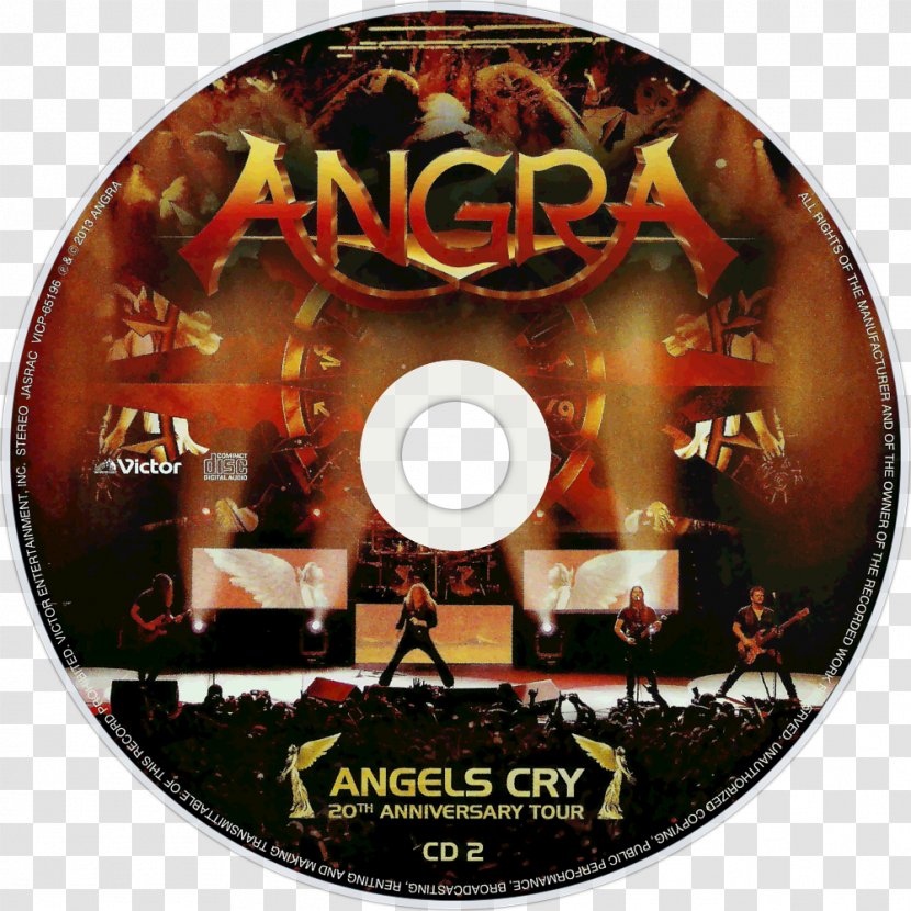 Angra Angels Cry - Flower - 20th Anniversary Tour Album Power MetalAngels Transparent PNG