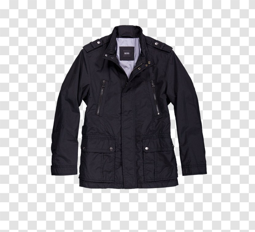 Jacket T-shirt Pea Coat Clothing - Leather Transparent PNG
