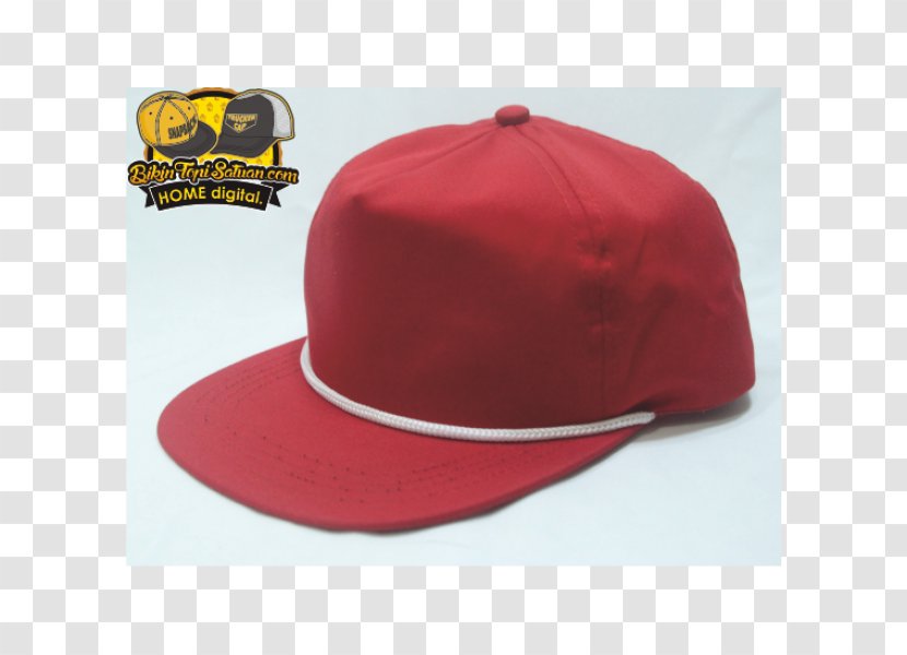 Baseball Cap - Merah Putih Transparent PNG