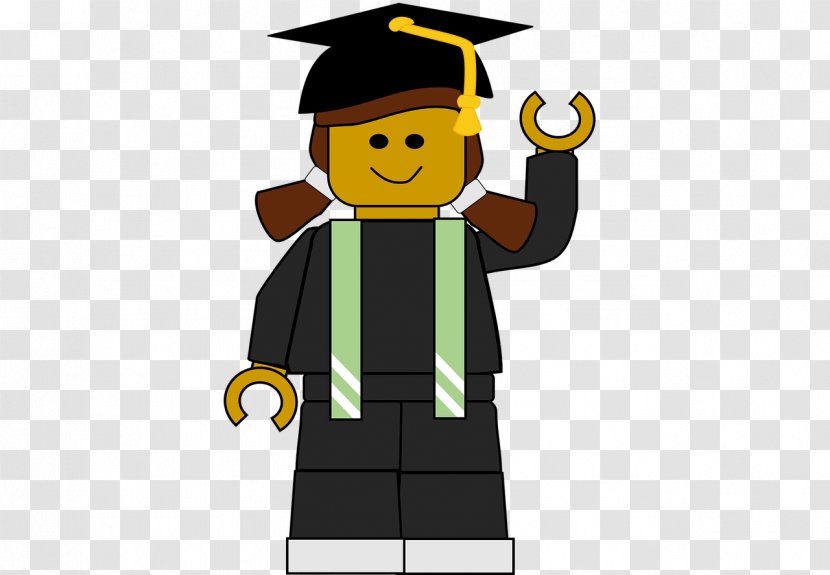 Graduation Ceremony Graduate University Lego Minifigure Square Academic Cap - Fictional Character - SRIRAM Transparent PNG